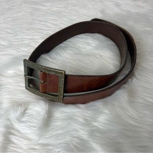 Banana Republic Genuine Italian Leather Brown Belt Size Small